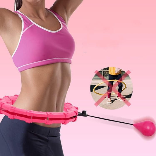Weighted Hoop Non Dropping Training Smart Creative Detachable Professional Adjustable Exercise Hoop